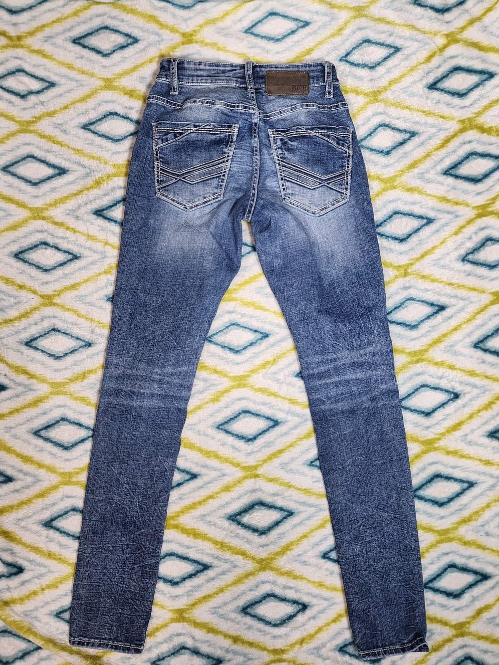 BKE Women's Light Blue Skinny Jeans - Picture 9 of 11